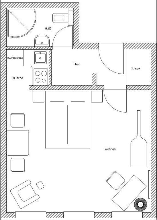 Ferienwohnung Jeremy 바트톨즈 객실 사진